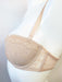 Andres Sarda Bahia, a plunge strapless bra. Style 3304918. Color Beige. Side view.