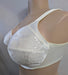 Aviana Floral, full support plus size bra. Color Ivory. Style 2453. Side view.