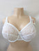 Barbara Fleur de Sucre, a great plus size full cup bra. Color Ivory. Style 120511. Front view.