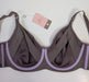 Cake Croissant, a premium nursing bra on sale. Style 24-1016-56. Color Raisin. Inside view.