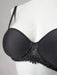 Chantelle Africa, a hard to find discontinued strapless bra with pushup effect. Color Black. Style 2696.