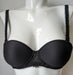 Chantelle Africa, a hard to find discontinued strapless bra with pushup effect. Color Black. Style 2696.