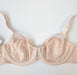 Chantelle Chic Essential, a beautiful full cup bra. Color Pink. Style 16G1. Inside view.