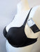 Chantelle Essential a great everyday tshirt bra. Color Black. Style 2575. Side view.