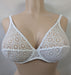 Chantelle Fete, a beautiful full cup bra on sale. Color Ivory. Style 1960. Front view.