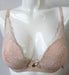 Chantelle Orangerie, a plunge bra on sale. Color Peau Rose. Style 6762.