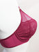 Chantelle Pyramide, a elegant full cup bra. Color Magenta. Style 1461.