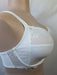 Chantelle Roselia, a full cup bra with incredible comfort and great support for the full bust. Color Ivory. Style 2161.