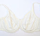 Chantelle Roselia, a full cup bra with incredible comfort and great support for the full bust. Color Ivory. Style 2161.