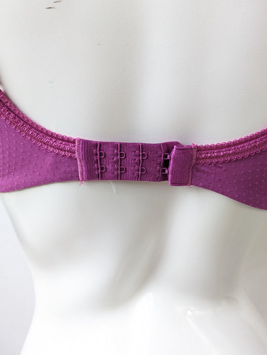 Chantelle Superbe, a wonderful demi bra. Color Orchid. Style 2565.