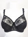 Chantelle Vendome, a luxurious bra on sale. Color Black. Style 1908.