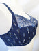 Chantelle Vendome, a comfortable full cup bra. Color Navy. Style 1908.