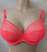 Elomi Matilda, a plunge bra, ideal for plus sizes. Color Flamingo. Style EL8900.