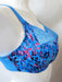 Elomi Morgan, a comfortable full cup bra. Style EL4110. Color Blue Print.