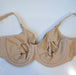 Elomi Smoothing, a top line plus size nursing bra. Color Beige. Style EL3912. Inside view.