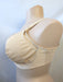 Elomi Smoothing, a top line plus size nursing bra. Color Beige. Style EL3912. Side view.