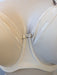 Elomi Smoothing, a top line plus size nursing bra. Color Beige. Style EL3912. Front view.