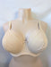 Elomi Smoothing, a top line plus size nursing bra. Color Beige. Style EL3912. Front view.