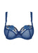 Empreinte Garance, a beautiful balcony bra on sale. Color Indian Blue. Style 08216.