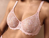 Empreinte Cassiopee, a full cup bra that is the epitome of modern lingerie. Color Dragee. Style 07151.