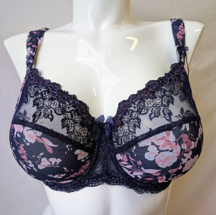 Empreinte Eden a fabulous full cup bra on sale. Color Indigo. Style 07213.