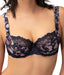 Empreinte Eden, a low neck bra that is a great everyday bra. Style 08213. Color Indigo.