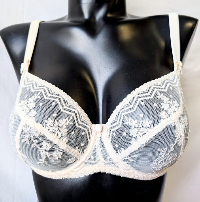 Empreinte Ellen, a beautiful demi bra on sale. Color Creme. Style 08211.