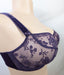 Empreinte Ellen, a luxury balconette bra on sale. Style 08211. Color Myrtille. Side view.