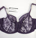 Empreinte Ellen, a luxury balconette bra on sale. Style 08211. Color Myrtille. Inside view.