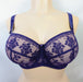 Empreinte Ellen, a luxury balconette bra on sale. Style 08211. Color Myrtille. Front view.