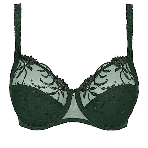 Empreinte Ginger, a classic full cup bra with incredible support and shape. Style 07207. Color Vert Profond.