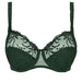 Empreinte Ginger, a classic full cup bra with incredible support and shape. Style 07207. Color Vert Profond.