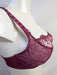 Empreinte Irina, a luxury balconette bra on sale. Color Lilas. Style 08122. Side view.