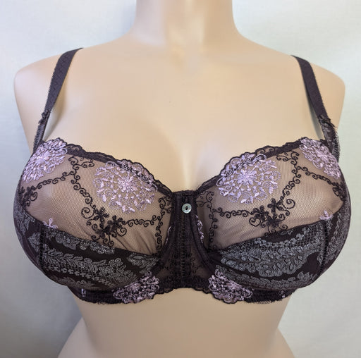 Empreinte Lilly Rose on sale. Color Plum. Style 0882. Front view.