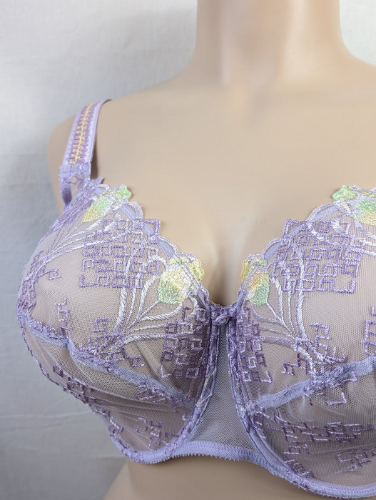 Empreinte Meyline, a hard to find gem of a full cup bra. Color Lilac. Style 0781.