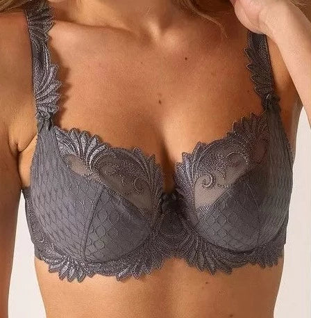 Empreinte Thalia, a wonderful full cup bra with great coverage and hold. Style 1756. Color Gris Celeste.