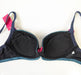 This Ewa Michalak bra, Syrena, in a balconette style is support and elegance. Color Teal. Style 791. Inside view.