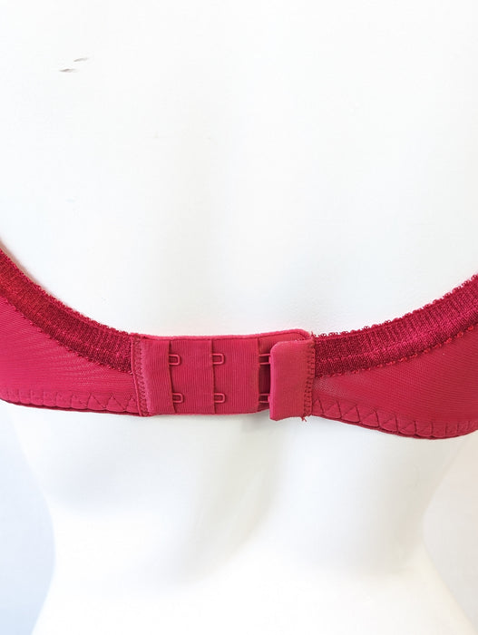 Fantasie Anoushka, a classy plunge bra. Style FL3212. Color Red.