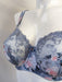 Fantasie Corryn, a fun, flirty, supportive and comfortable balcony bra. Color Smokey Blue. Style FL100201.