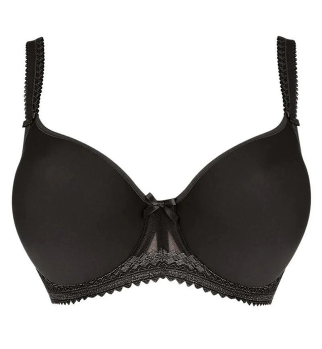 Fantasie Rebecca, a best-selling spacer tshirt bra. Great shape. Style FL2024. Color Black.