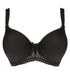 Fantasie Rebecca, a best-selling spacer tshirt bra. Great shape. Style FL2024. Color Black.