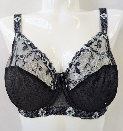 Fantasie Fauve Anya, a full cup bra. Color Black. Style 0011. Front view.