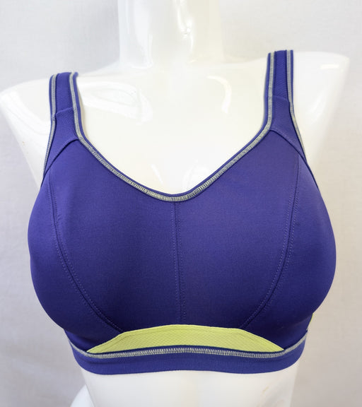 Freya Active, a great sports bra for high impact. Style AA4004. Color Indigo. Front view.