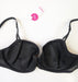 Freya Astric, a half cup bra with luxurious tones, on sale. Color Black. Style AA5503. Inside view.