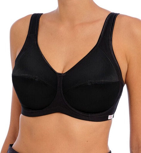 Freya Core, an amazing sports bra. Color Black. Style AA4002.