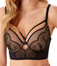 Gossard VIP Captivate, a art deco bra. Color Black. Style 19401.