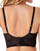 Gossard VIP Captivate, a art deco bra. Color Black. Style 19401.