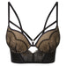 Gossard VIP Captivate, a art deco bra. Color Black. Style 19401.