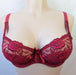 Lise Charmel Antinea line, Parfum, a great 3/4 cup bra for the full bust. Style DCA3012. Color Red.