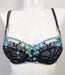 Lise Charmel, a seductive demi bra on sale. Color Bleu. Style AC3036. Front view.